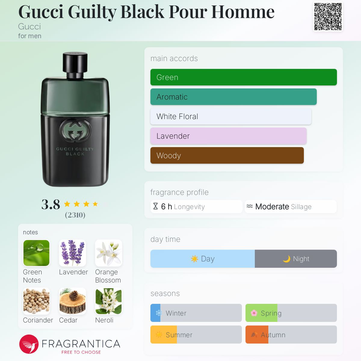 Gucci Guility Black decant