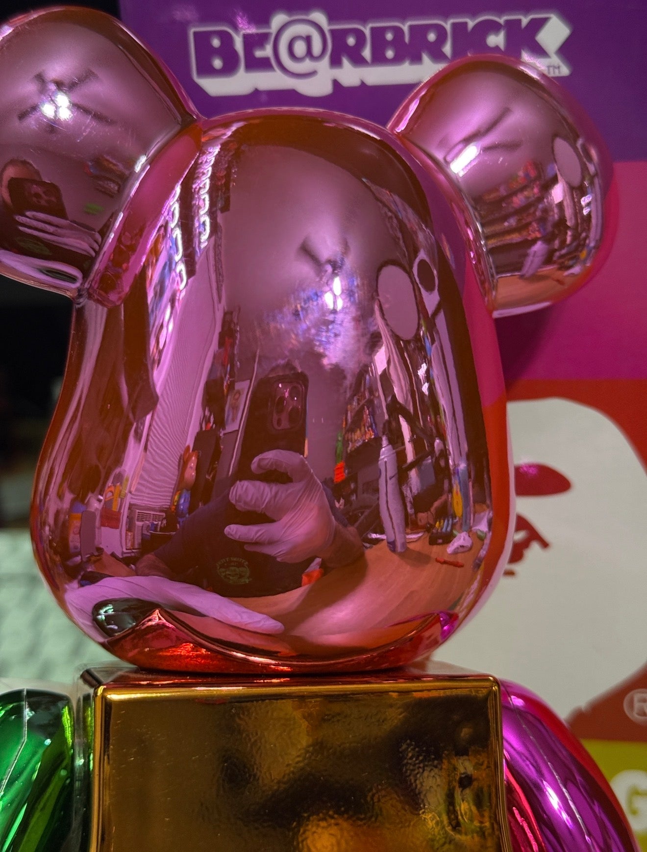 Bearbrick bape anniversary 400%