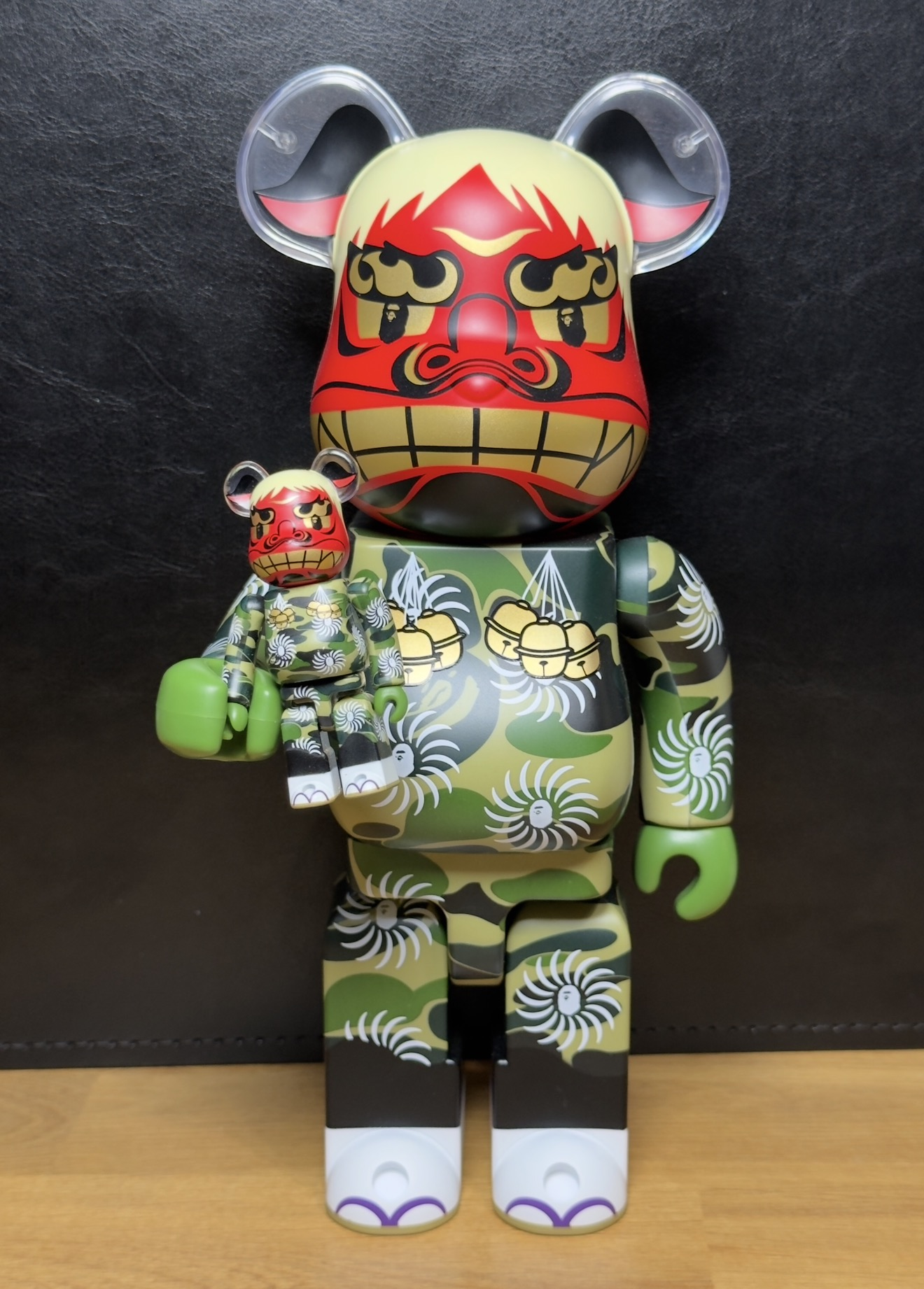 bearbrick BAPE liondance 400/100